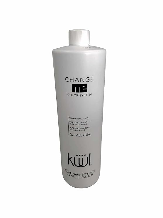 Kuul Change Me Peroxide-20 Volume-29.42 floz Color System Crema para el Cabello, Decolorante