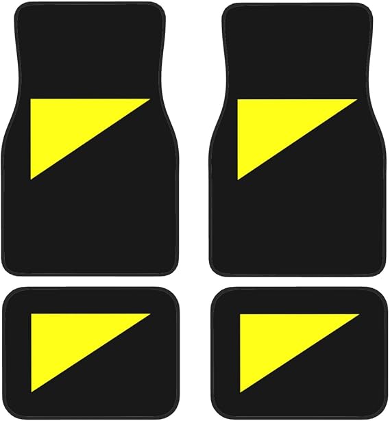 Ancap Flag Floor Mats for Cars, All-Weather Car Mats, Fit Automotive Floor Mats for Cars Trucks SUV, Universal Floor Liner Car Accessories