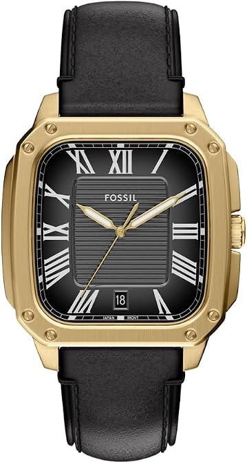 Fossil Crosby Quartz Black Dial Watch FS6151