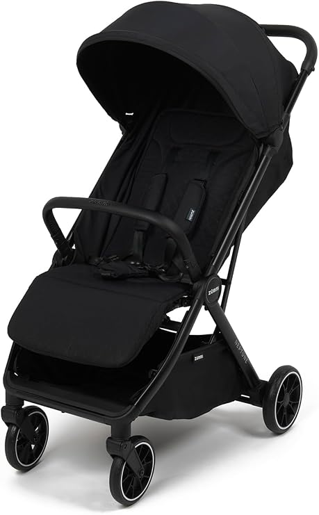 Babylo Neptune Compact Stroller from Birth up to 22kg, one-Hand fold, Midnight Black