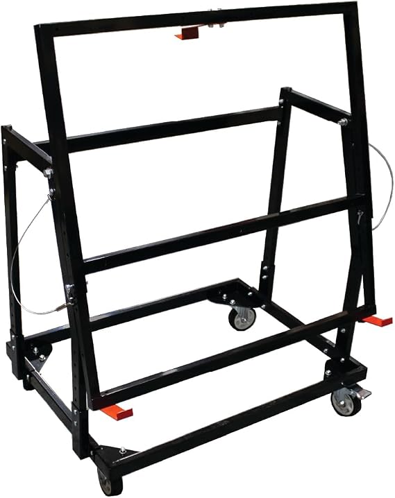 LAUCO Mate Panel Cart and Stand Mobile Base Stand Contains Rubber Rolling 4 Casters Mobile Workbench for Tools, Woodworking Tools and Accessories [87280]
