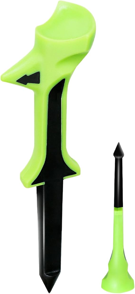 Golf Tees Reduce Ball Rotate Tapered Base