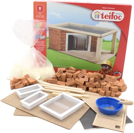 Teifoc Germany Garden House Building Kit for Children (6+) - Unisex