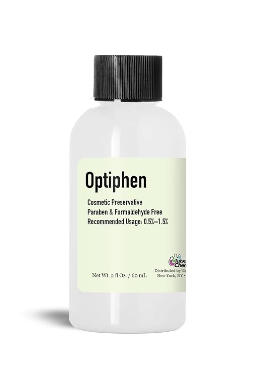 Optiphen Preservative (2 Oz / 60 mL) Optiphen for Cosmetics Water Soluble Paraben Free Preservative for Lotion Making by Talsen Chemicals