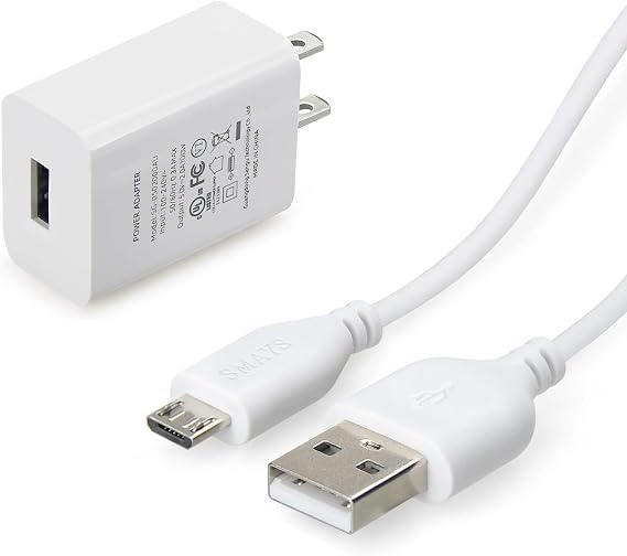 Smays Charger Compatible with Kindle Paperwhite, Oasis, Fire HD 10 / Max 11 Tablet