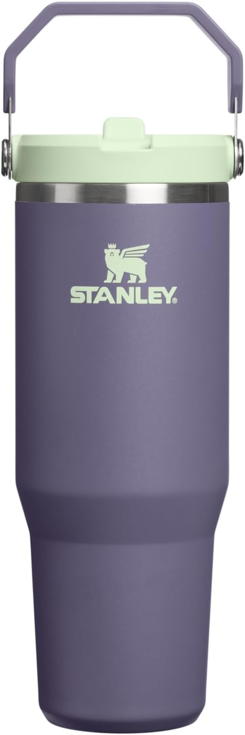 STANLEY IceFlow 2.0 Flip Straw Tumbler, 30 oz, Purple Umbra
