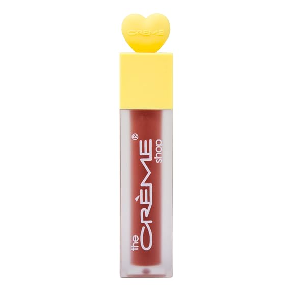 The Creme Shop Lip Oil Elixir - Korean Lip Gloss Oil Formulated with Jojoba & Hyaluronic Acid to Hydrate, Soften, and Moisturize Lips - Subtle Sheer Pink Tint (Auburn Era)