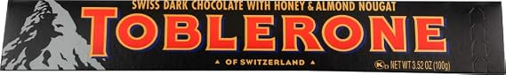 Toblerone Choc Bar Drk Bttrswt