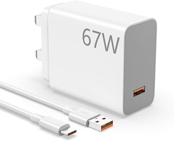 67W Rapid Charger Fast Charger for Xiaomi Fast Charger Power Adapter for Redmi Note 12 11 10 9 Xiaomi 14 14T Mi13 13 Pro Mi12 12 Pro Mi11 Mi 10 Poco X5 X5 Pro X4 X4 P X3 X3F5 F5Pro