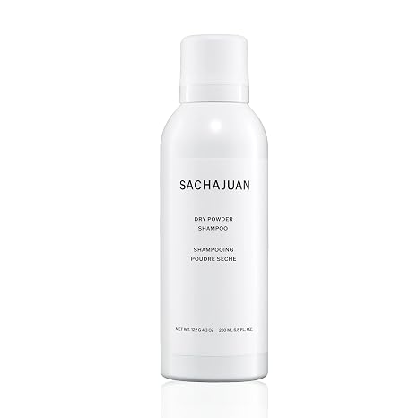 SACHAJUAN Dry Powder Shampoo | Volumizing Powder Spray for Texture, Grip & Oil Absorption | Dry Shampoo Effect with Satin Matte Finish | Lightweight, Non-Greasy | Vegan & Paraben-Free | 6.8 oz