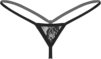 Women's Sexy Lace Floral Thong Extreme Mini Perspective Hot T-pants Y-back G-string Underwear