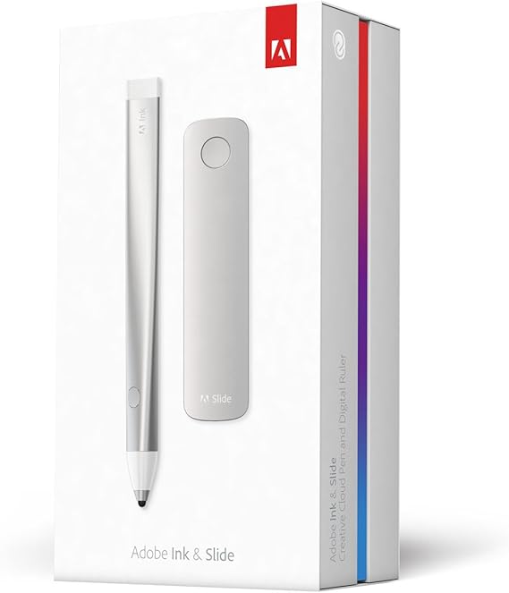 Adobe Ink & Slide Creative Cloud Connected Precision Stylus for iPad