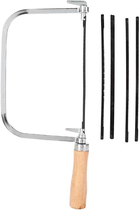 coping saw fretsaw 31123 adjustable cutting tool u shaped loaf cutter saw wood handle with 5 hand saw strings