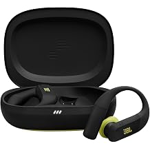 JBL Endurance Peak 4 Gürültü Önleyici Tamamen Kablosuz Kulak İçi Spor Kulaklıklar, Bluetooth, 48h Pil Ömrü, Güvenli Uyum için TwistLock, IP68 Su Geçirmez ve Toz Geçirmez, JBL Pure Bass Sound, Siyah