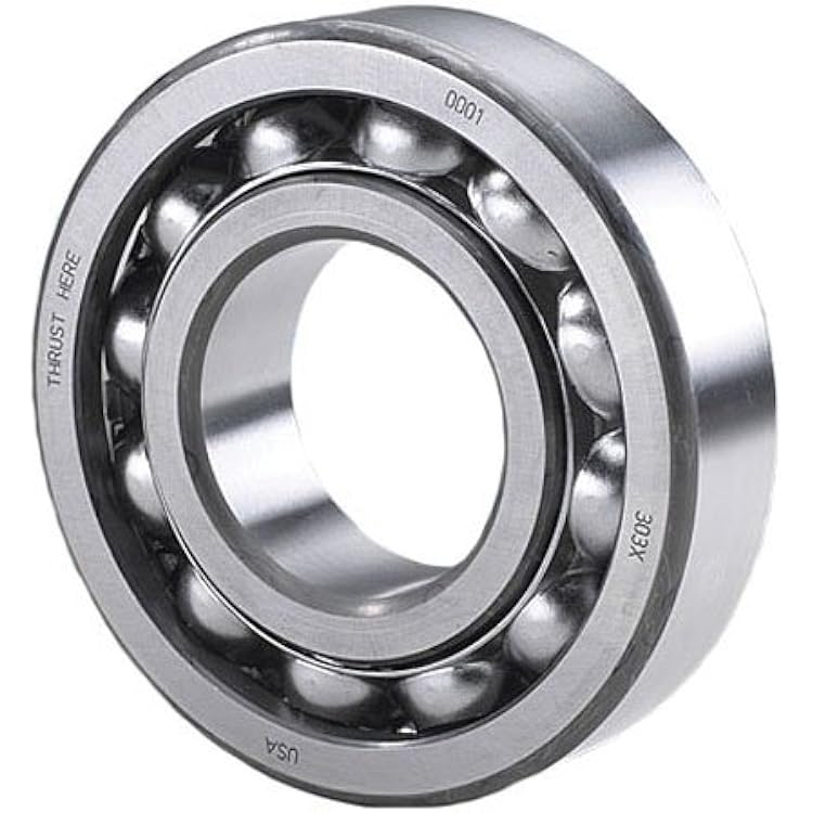 R4ZZ RadialDeep Groove Ball Bearing - Round Bore, 0.2500 in ID, 0.6250 in OD, 0.1960 in Width, Double Sealed, C0 Internal Clearance