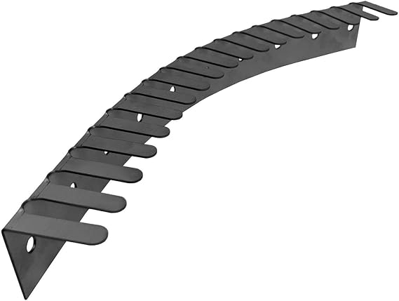 Heavy Duty Stainless Steel Flexible Fire Pit Support Flange Ledge Installation Collar for Gas Burners (4 Pack)