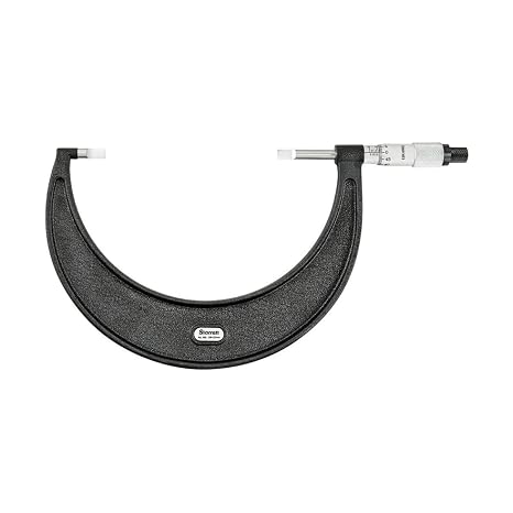 Starrett Blade Type Micrometer, 100-125mm Range, .01mm Graduation
