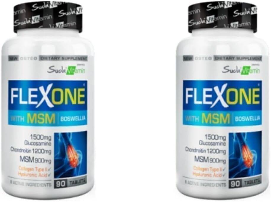 Suda Vitamin Flexone With MSM 90 Tablet, 2 Adet