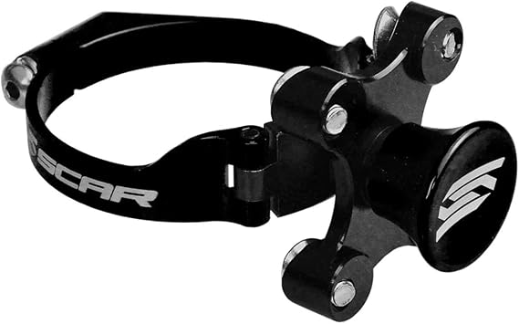 SCAR Launch Control Holeshot Device Compatible with Yamaha YZ YZF WRF 65 85 125 250 YZF 250 450 YZ-F 02-26 Fantic XX XXF XE XEF TM BETA Triumph TF-X TF-RC TF-E TF-C - Black