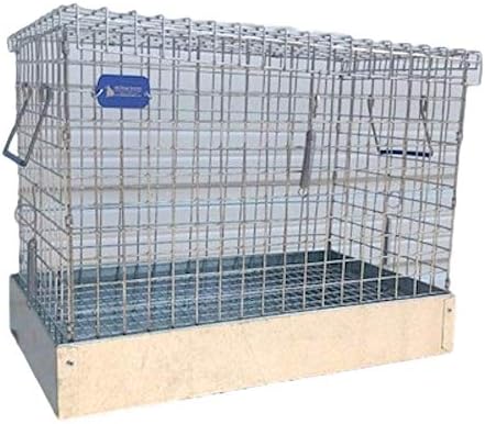 Rabbit Carrier/Transport Cage - 1 Hole (8x14x12)