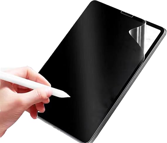 Privacy Screen Protector for Samsung Galaxy Tab S9 FE+ Plus/ S9 Plus/ S8 Plus/ S7 FE/ S7 Plus 12.4 Inch Anti Peeping Paper Film Anti Blue Light Glare Spy Privacy Filter-High Sensitive/Bubble Free/HD