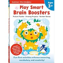 Play Smart Brain Boosters Age 3+: Preschool Activity Workbook with Stickers for Toddlers Ages 3, 4, 5: Boost Independent Thinking Skills: Tracing, Coloring, Matching Games(Full Color Pages) Paperback July 11, 2017