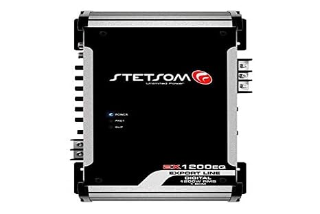 Stetsom EX 1200 EQ 1 Ohm Class D Full Range Mono Amp