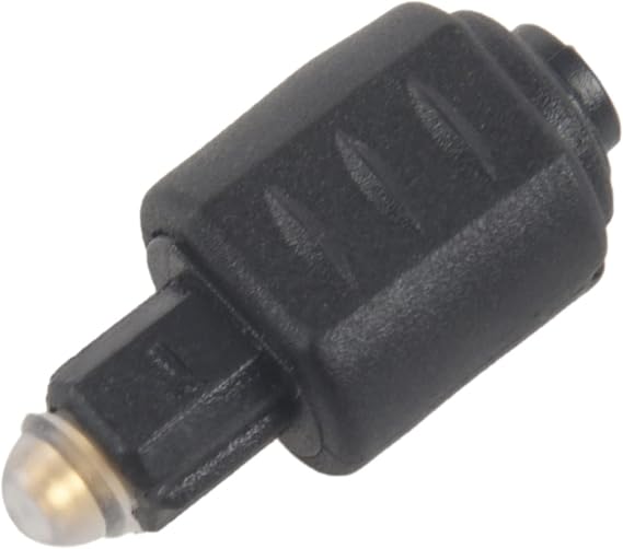 Mini Optical Audio Adapter 3.5MM Female Jack to Digital Toslink Male Plug for Amplifier