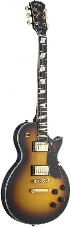 Stagg L400-TS Classic Rock L 6-String Electric Guitar - Sunburst