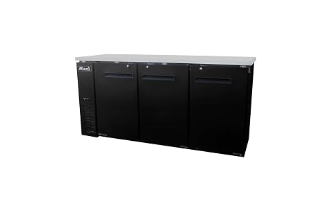Migali C-BB72-HC 72 Solid Door Back Bar Refrigerator