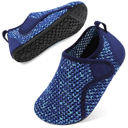 Besroad Kids Water Shoes Girls Boys Quick Dry Aqua Socks Barefoot Non Slip Beach Swim Surf Shoes