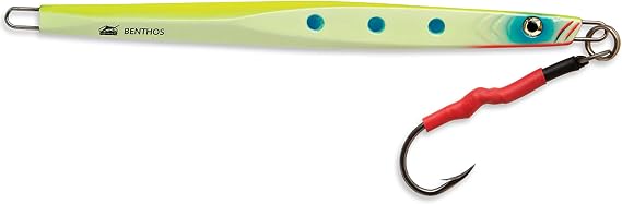 Williamson Benthos Speed Jig - 7" - 5 oz. - Chartreuse