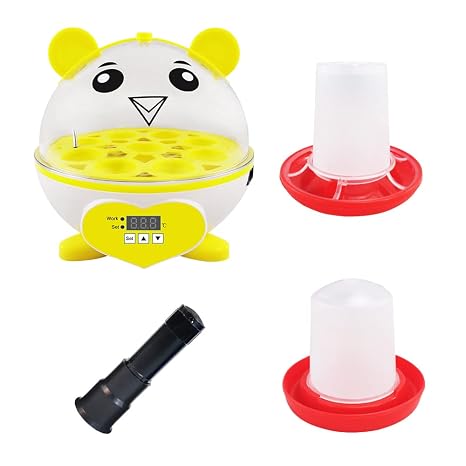 Egg Incubator with Automatic Temperature Control Hatcher for Chickens/Ducks/Quail Birds Egg