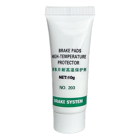 Brake Lube - Disc Grease, Friction Paste | 10g High Temp Lubrication Compound Silent Film for Trailer Chain Motor Wheel Bearing Car Engine Assembly Riding Tractor Repair Sealed Machinery Use