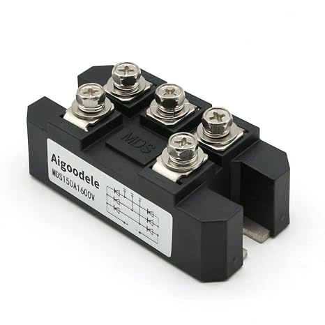1pcs MDS150A 3 Phase Diode Bridge Rectifier Module 150A 1600V Full Wave Diode Module
