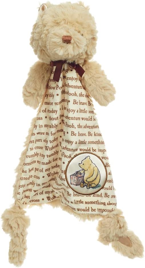 Kids Preferred Disney Baby Classic Winnie The Pooh Lovey Security Blanket