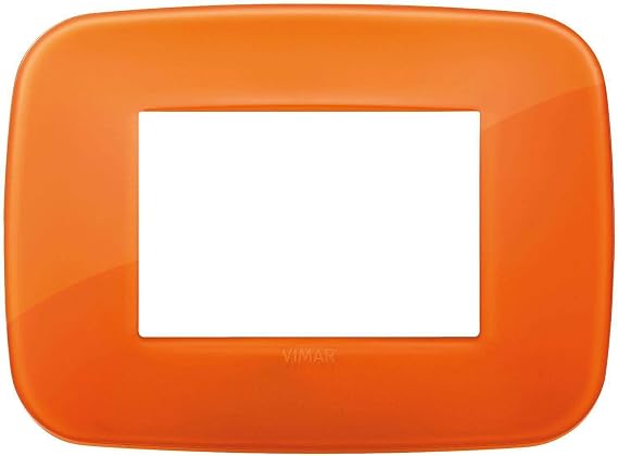 VIMAR 19683.63 Plate Round, 3 modules, Orange