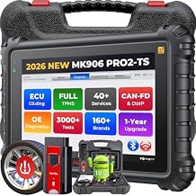 Autel Scanner MK906 PRO2-TS with V2.0 Full TPMS & ECU Coding, Bi-Directional Diagnostic Scan Tool, Upgrade of MS906 PRO-TS MK906 PRO-TS MP900TS MS906 MAX, 40+ Resets, 3000+ Active Tests, CAN FD & DoIP