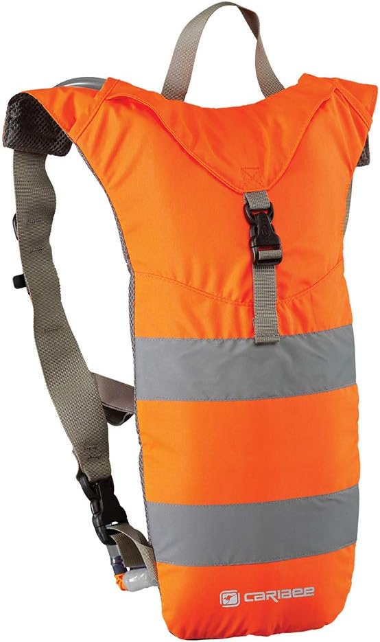 Caribee Nuke- Reflective Hi-vis Hydration Backpack 3 L Capacity