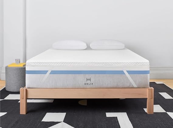 Helix GlacioTex Premium Mattress Topper - Luxury Plush, Full