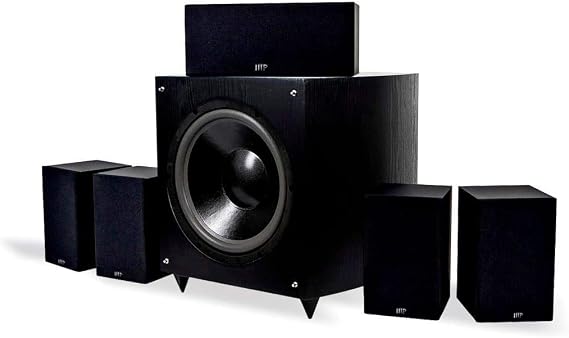 Monoprice Premium 5.1-Ch. Home Theater System with 12in Subwoofer (9723)