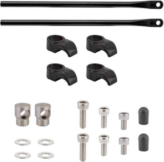 Racktime Mounting Kit Black Shine Evo - 5405 | trunk-mount-bike-racks