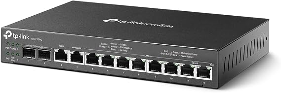 TP-Link ER7212PC Router 8xGbE 2xGb SFP 1xGbE WAN