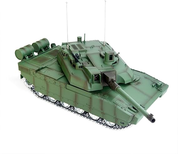 Lunaro RC Tank for Adults, Remote Control 1/16 Scale 2.4G France H2408 Main Battle RC Tank, Military RC Army Vehicle, Full-Proportional Control Army Gift for Adults