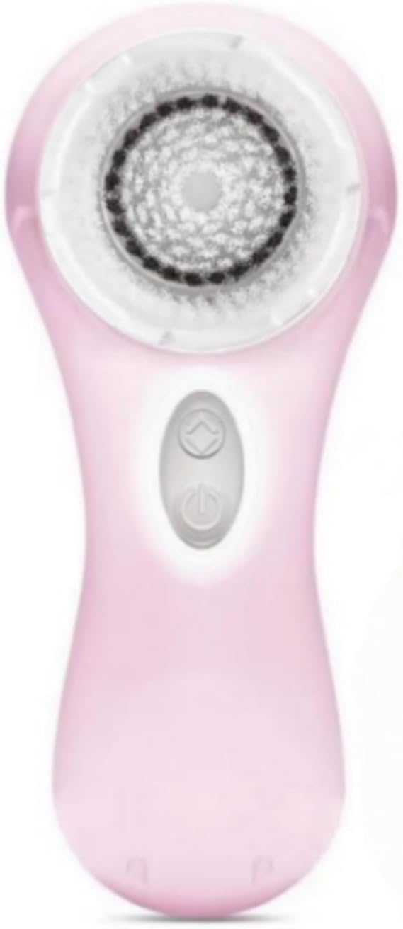 Sonic Facial Cleansing Device Facial Cleansing System(Pink) | with Sensitive Brush Head|2 Speed Settings, Model 2026