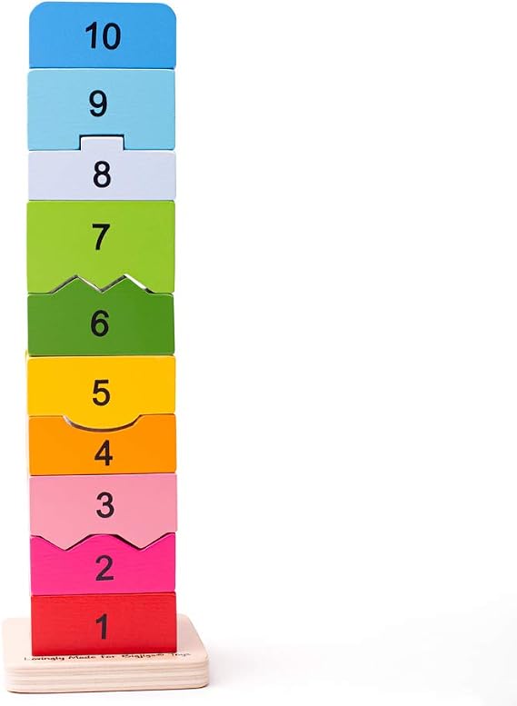 Bigjigs Toys Number Tower