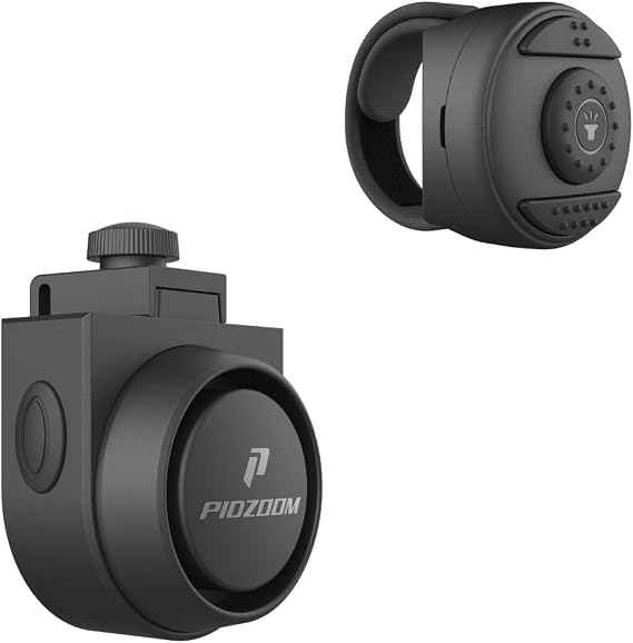 Finger Horn FH 30_V2- Remote Control Bike Horn for EUCs, Onewheels, Skateboards, and Roller Skates | Anti-Theft Hands-Free Safety Accessory