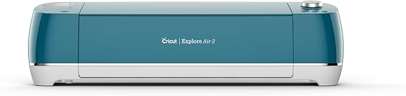 Cricut Smart Cutting Machine (Peacock Blue), Vinyl, Explore Air 2 | 2024 Limited Edition