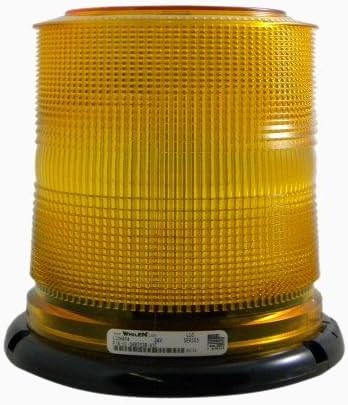 Whelen L10HAP4-24 VDC High Profile Amber Permanent Mount Beacon