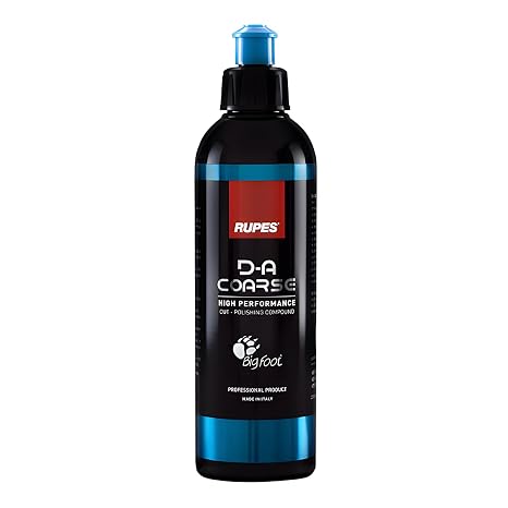 RUPES 250 ml D-A Coarse High Performance Cut Polishing Compound for Car Detailing & Removing Scratches (Pack of 1) | Mirco-Abrasive Technology | Removes Swirl Marks and Moderate to Severe Defects